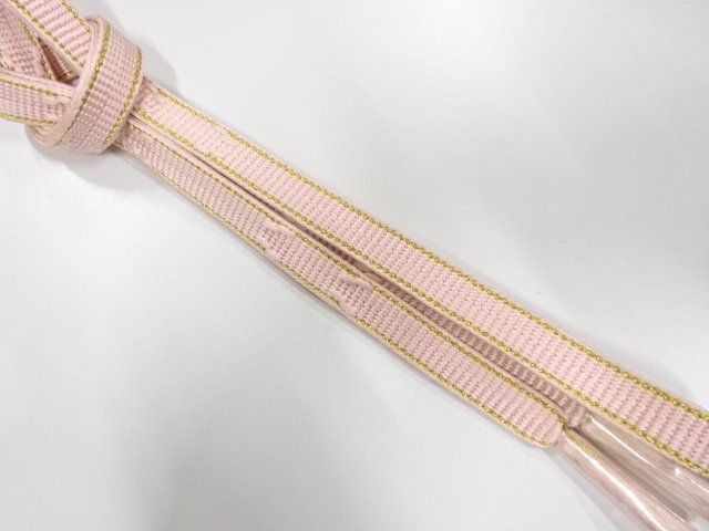 未使用品　正絹　手組帯締め
